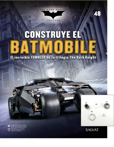 Fascículo Nº 48 + piezas de la tobera de tu Batmobile