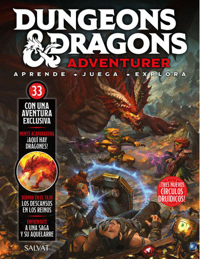 Fascículo 33 + juego de dados negros y verdes jaspeados