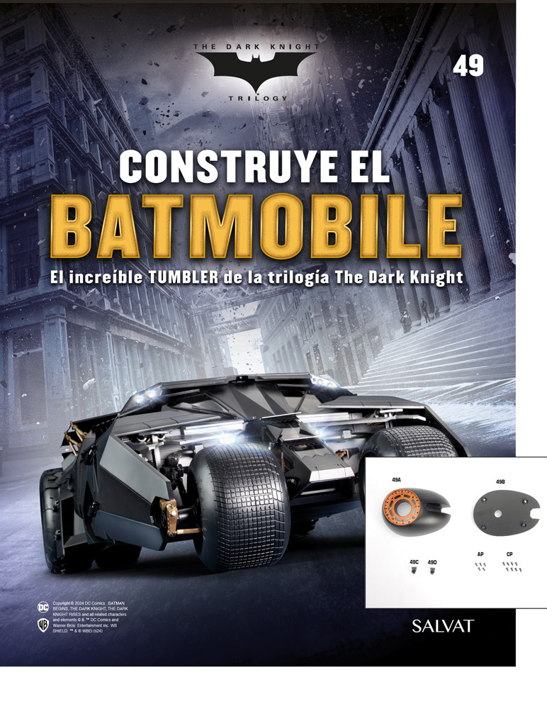 Fascículo Nº 49 + la cola de tu Batmobile