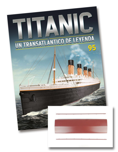 Fascículo Nº 95 + fondo y aletas del casco