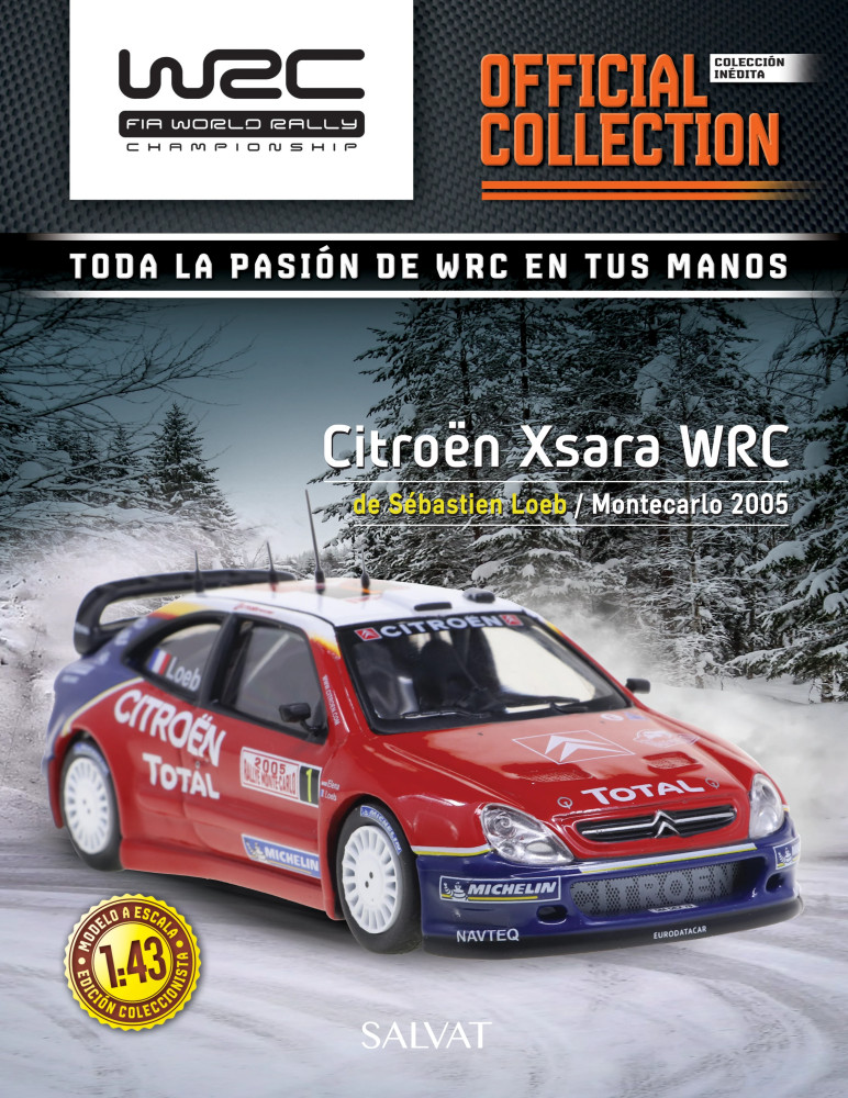 Citroën Xsara WRC Nº 53 de Montecarlo 2005