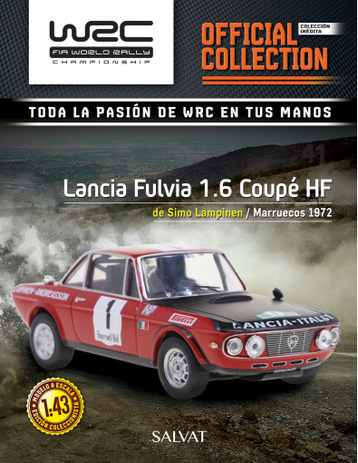 Lancia Fulvia 1.6 Coupé HF Nº 54 de Marruecos 1972