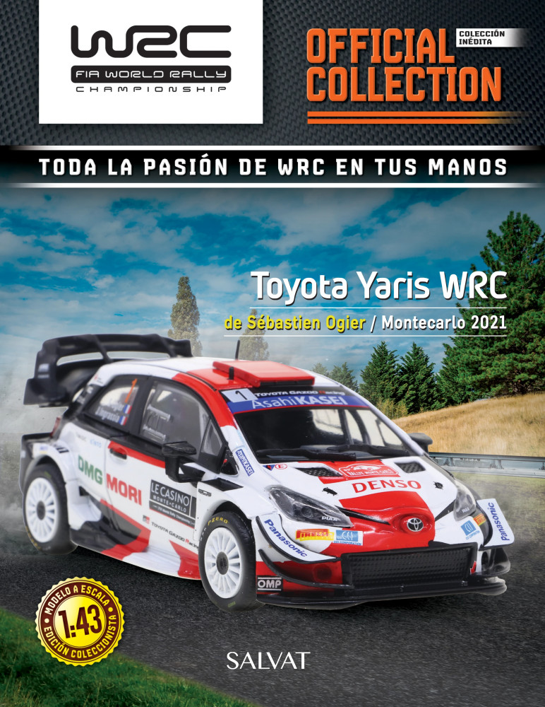 Toyota Yaris WRC Nº 55 de Montecarlo 2021