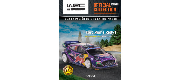 Ford Puma Rally1 de Montecarlo 2022