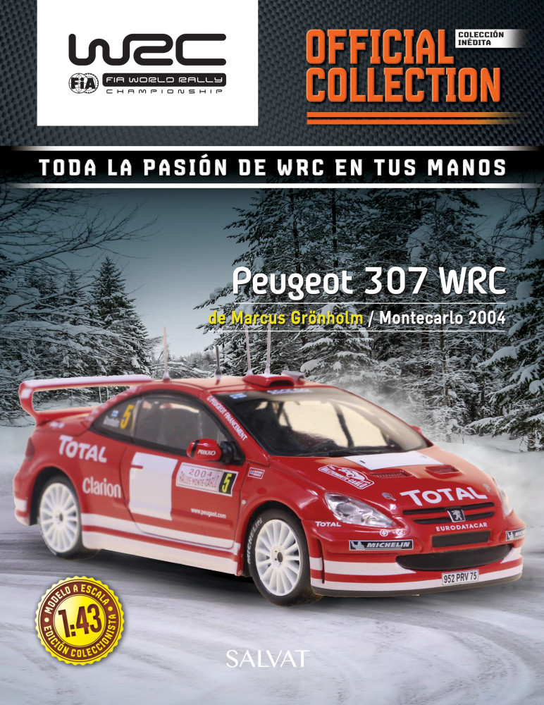 Peugeot 307 WRC de Montecarlo 2004
