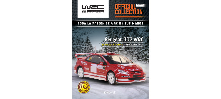 Peugeot 307 WRC de Montecarlo 2004