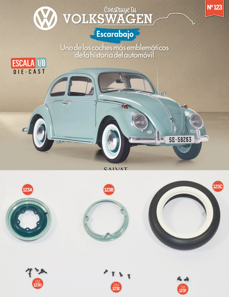 Fascículo 123 + la primera rueda del remolque