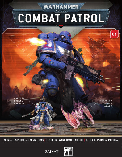 Capitán Marine Espacial + Tiránido Primus Alado