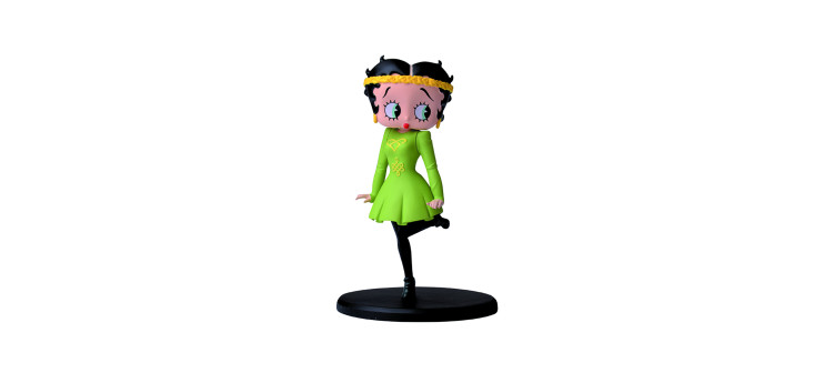 Betty Boop. Danza irlandesa