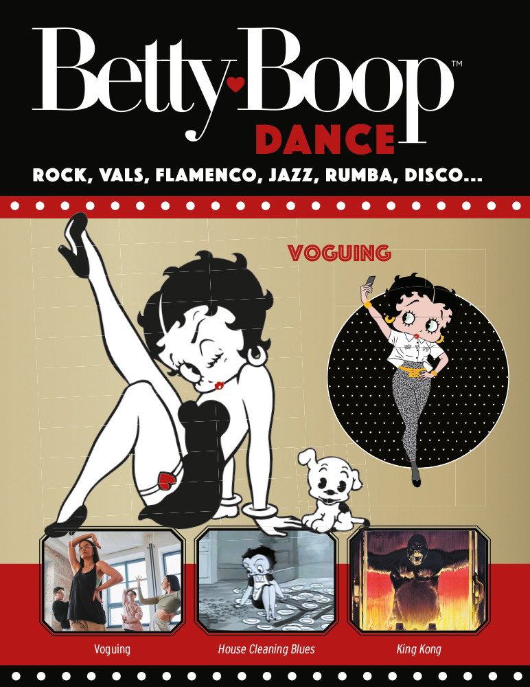 Betty Boop. Voguing
