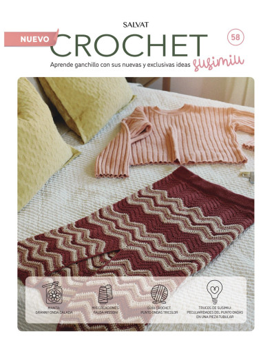 Fascículo 58 + cono de algodón color melocotón