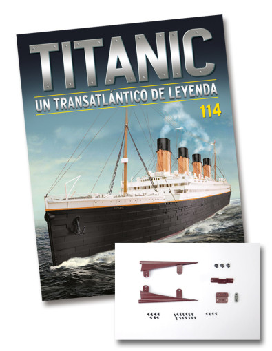 Fascículo Nº 114 + soportes para los ejes de las hélices