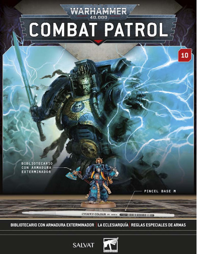 Bibliotecario con Armadura Exterminador + Pincel base M