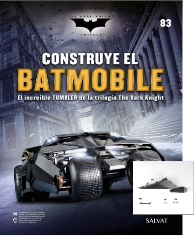 Fascículo Nº 83 + El panel blindado izquierdo de tu Batmobile