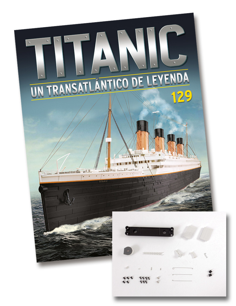 Fascículo Nº 129 + última grúa de popa