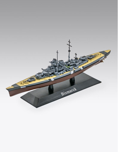 Maqueta Bismarck 1:1250