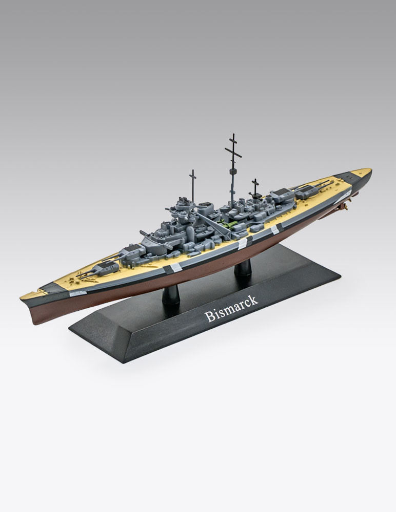 Maqueta Bismarck 1:1250