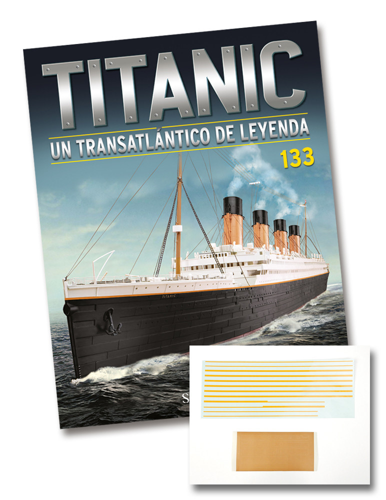 Fascículo Nº 133 + calcomanías y adhesivos para el casco