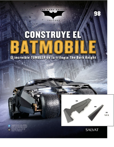 Fascículo Nº 98 + otros paneles izquierdos para tu Batmobile