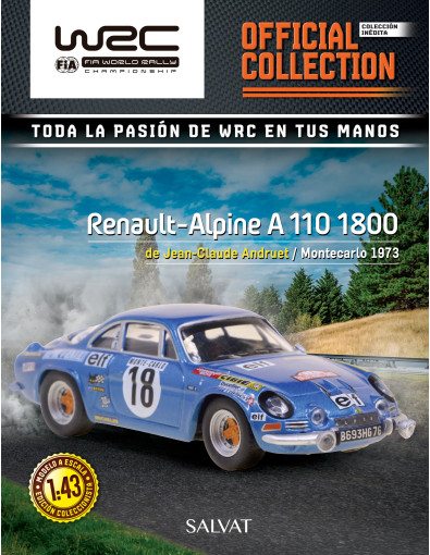 Renault-Alpine A 110 1800 de Montecarlo 1973