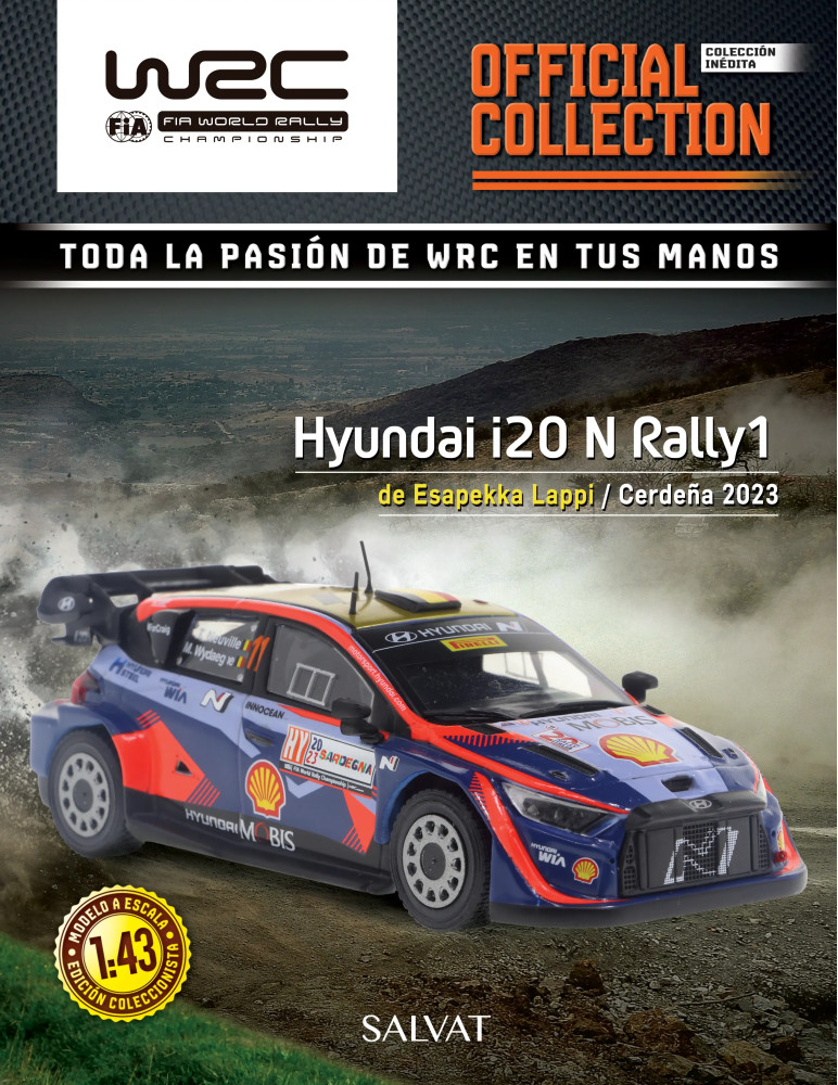 Hyundai i20 N Rally1 de Cerdeña 2023