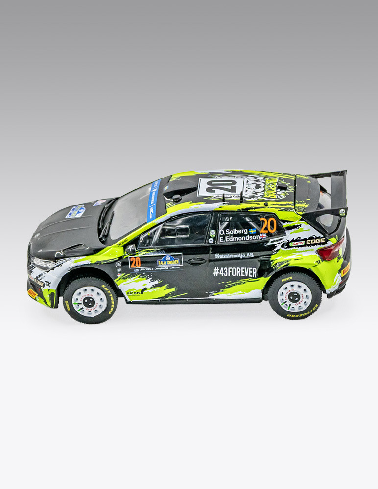 Škoda Fabia RS Rally2 de Suecia 2023