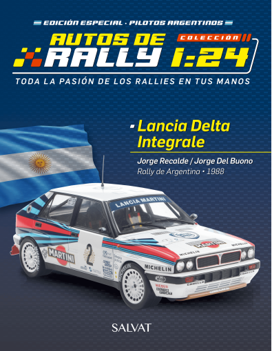 Lancia Delta Integrale en el Rally de Argentina de 1988
