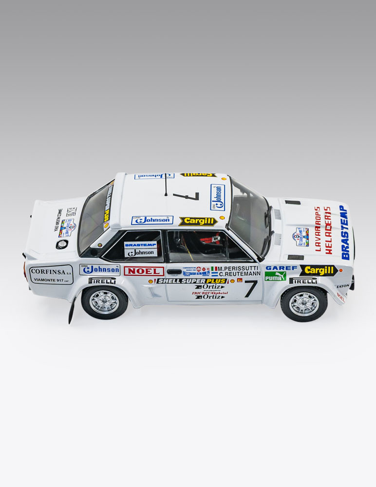 Fiat 131 Abarth en el Rally Codasur de 1980