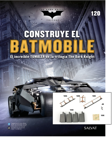 Fascículo Nº 120 + Antenas y soportes para tu Batmobile