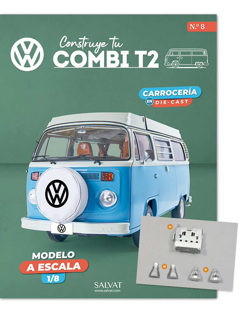 Combi T2 -  El bloque izquierdo del motor