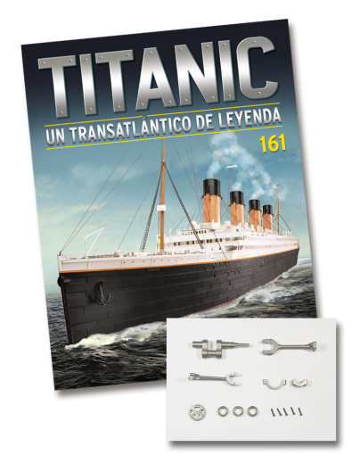 Fascículo Nº 161 + parte 4 del cigüeñal y bielas de tipo 7 y 8