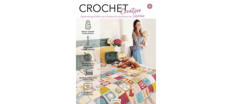 Crochet creativo. Diseñada por Susimiu.  Nº 4