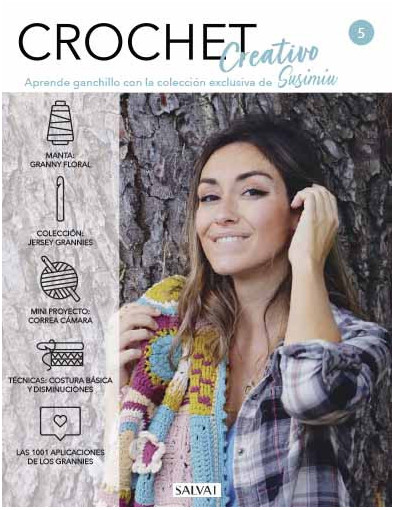 Crochet creativo. Diseñada por Susimiu.  Nº 5