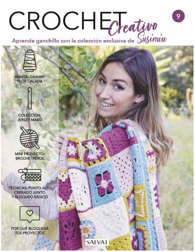 Crochet creativo. Diseñada por Susimiu.  Nº 9