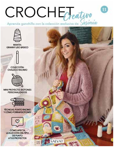 Crochet creativo. Diseñada por Susimiu.  Nº 11