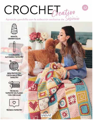 Crochet creativo. Diseñada por Susimiu.  Nº 12
