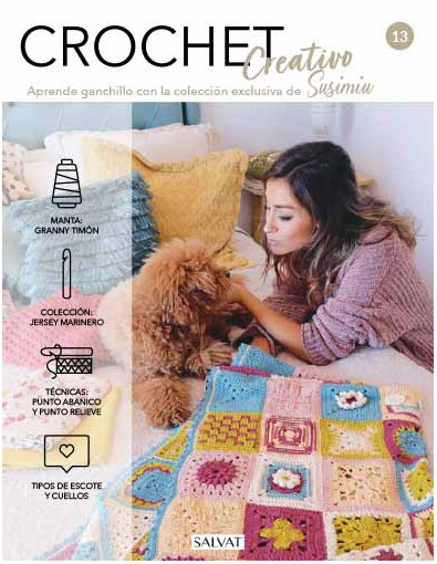 Crochet creativo. Diseñada por Susimiu.  Nº 13