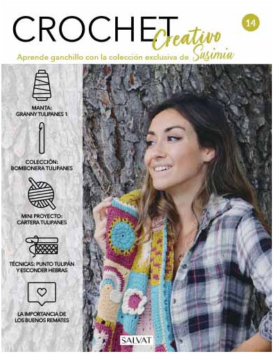 Crochet creativo. Diseñada por Susimiu.  Nº 14