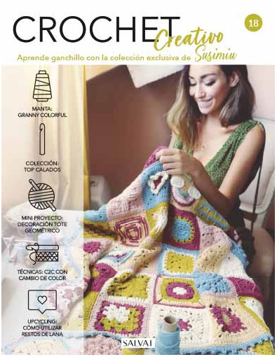 Crochet creativo. Diseñada por Susimiu.  Nº 18