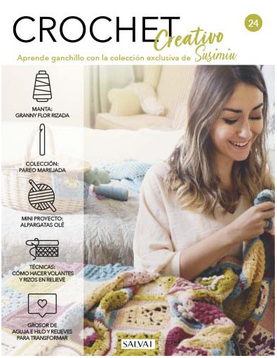 Crochet creativo. Diseñada por Susimiu. Nº 24