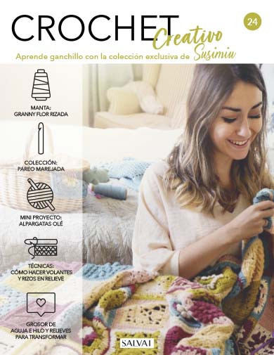 Crochet creativo. Diseñada por Susimiu. Nº 24