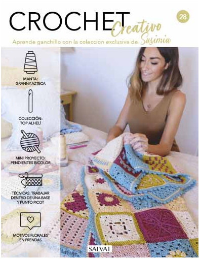 Crochet creativo. Diseñada por Susimiu. Nº 28