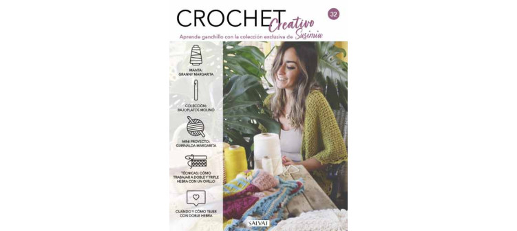 Crochet creativo. Diseñada por Susimiu. Nº 32