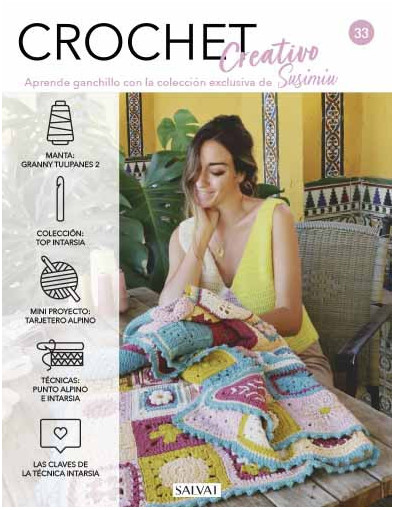 Crochet creativo. Diseñada por Susimiu. Nº 33