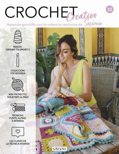 Crochet creativo. Diseñada por Susimiu. Nº 33